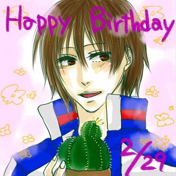 不二先輩誕生日おめでとう!!!!!!
