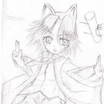 落書きなずな