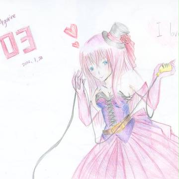 巡音ルカさん。