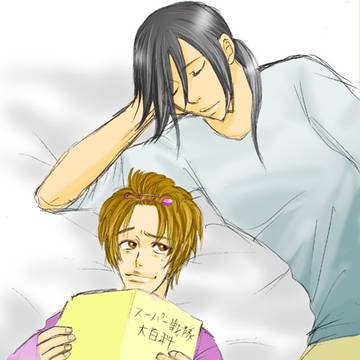 ジョーさんおねんねです。