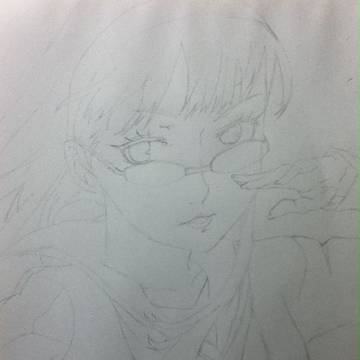 天城雪子 線画