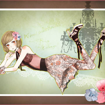 【Woms】お花のお嬢さん【ウォムコレ】