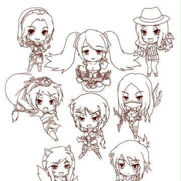 LoL - SD #4 (sketch)
