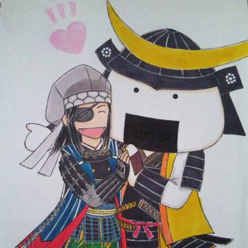 伊達武将隊 お屋形様&むすび丸