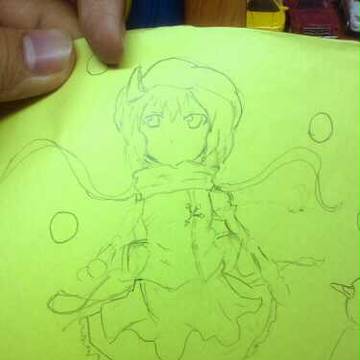 下手ながらもレティさん書いてみた