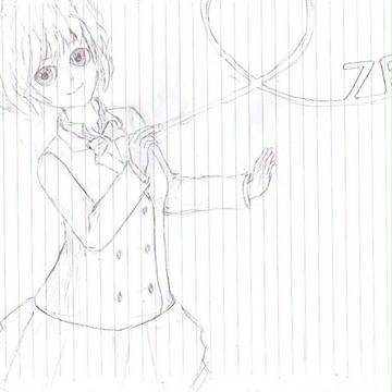 妄想スケッチを模写した