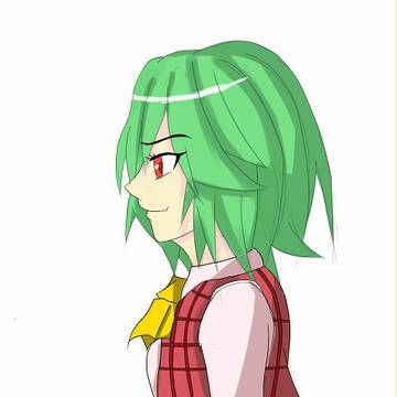 [東方]風見幽香で、お絵描き練習