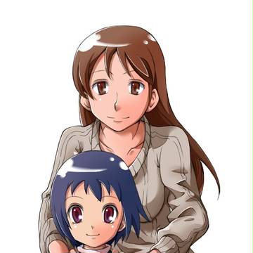 詩緒と日々乃さん