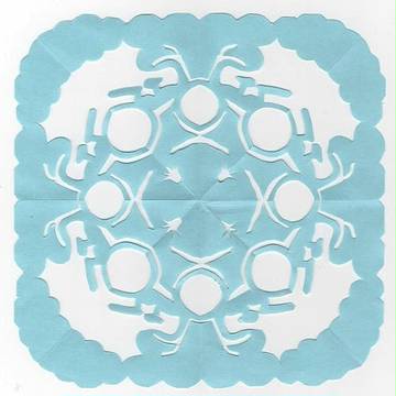 気ままに切り紙　コレはなんでしょうｗ　part2