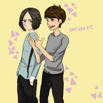 平和ちゃんと光°コントとか