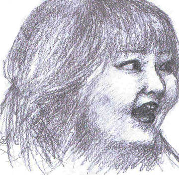 某芸人の横っツラ