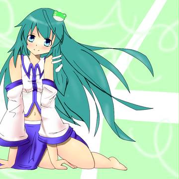 早苗さんを塗らせていただきました