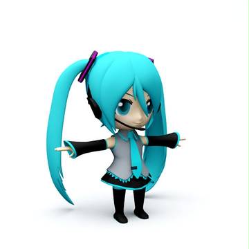 ネンドロイド風＿ミク
