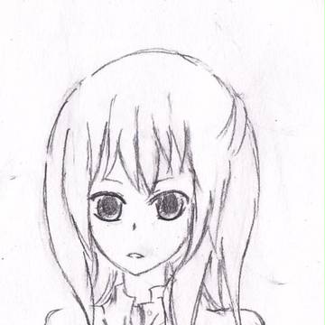 疑惑的少女