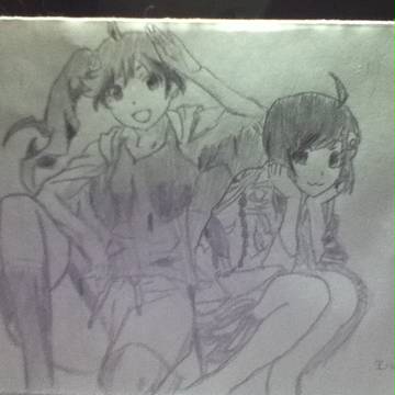 ファイヤーシスターズ　模写