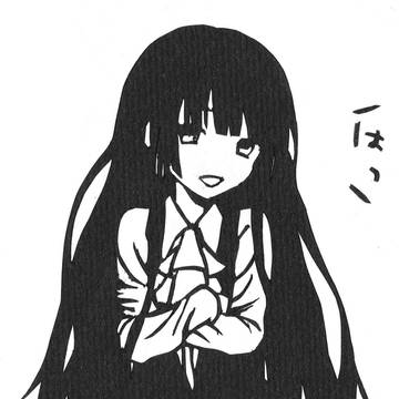 【切り絵】りりちよ様【初作品】