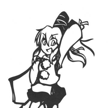 切り絵ふと