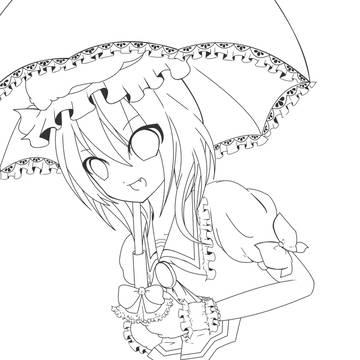 レミリア線画