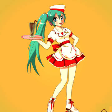 コーラ  and Miku