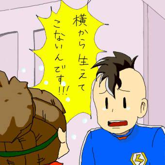 モヒカンの人