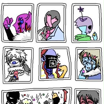 【絵師人外化】ホワイトデー・・・お借りしました←