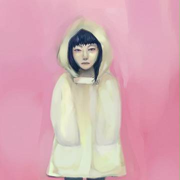 レインコート娘