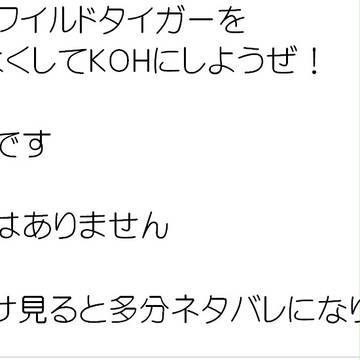 安価でワイルドタイガーをカッコよくしてＫＯＨにしようぜ！