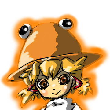 キメ顔の諏訪子