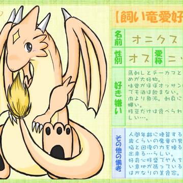【飼い竜】オニクス【再登録】