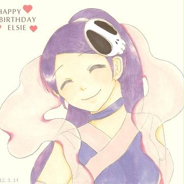 エルシィの笑顔！