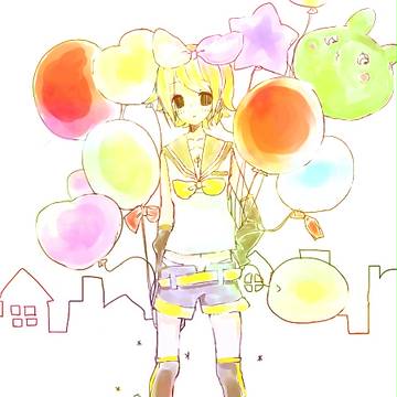 塗らせていただきましたリンちゃん