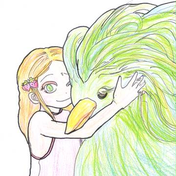 鳥と幼女