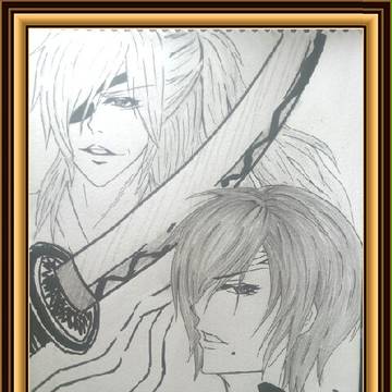 BRAVE10 初駄描きw　