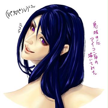 自分のTwitterのアイコン用に描いてみた。