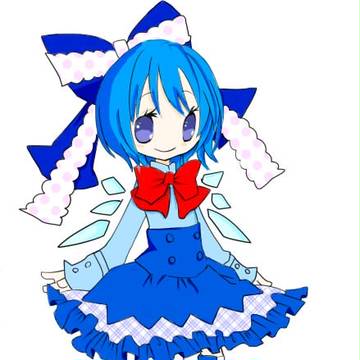 塗らせて頂きました。チルノ