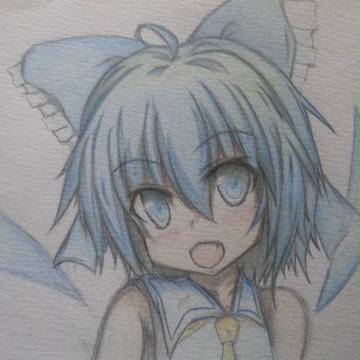 巫女服チルノ