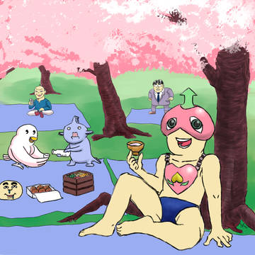チャダンゲ花見大会