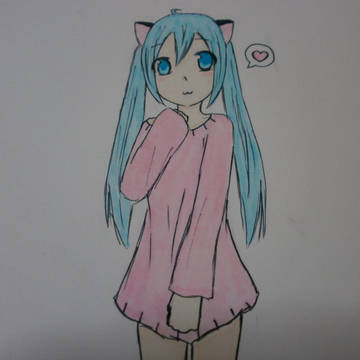 ねこみみミクさん