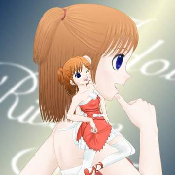 アイドルリボンドレス