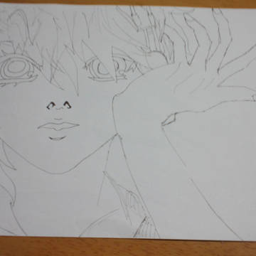 【模写】右肩の蝶レンver.