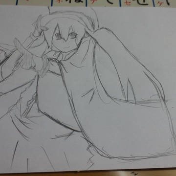 【模写】千本桜のミクさん