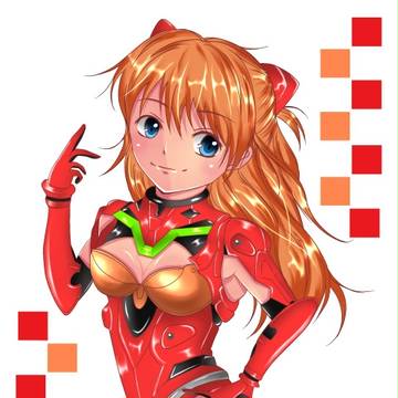 初描きアスカ