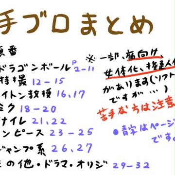 手ブロまとめ