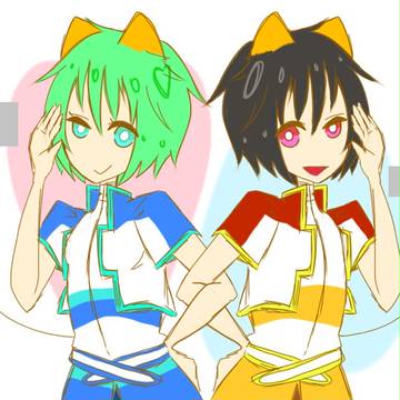 仲良しし!