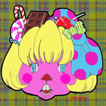 ピンクなお菓子