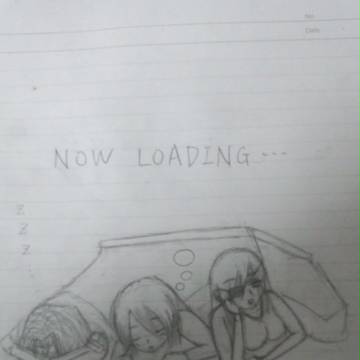 誕生日記念絵：ラフver