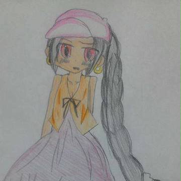 アビさんに可愛い(?)服 を着させました。