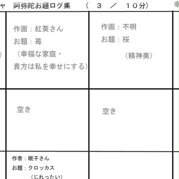 槍剣槍エチャ　阿弥陀お題イラストログ　その5（3/10分）