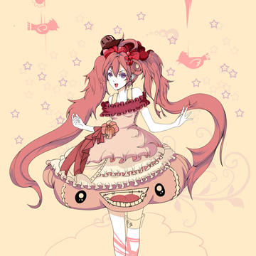 初音呃？嘿嘿