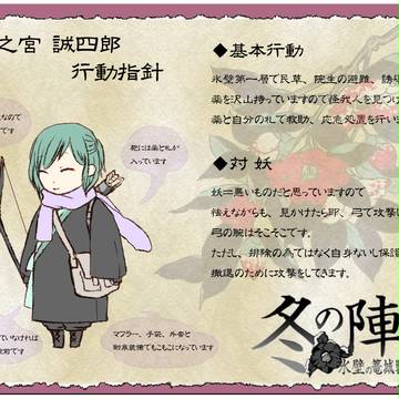 【ぴく花守】ひとり【行動指針】